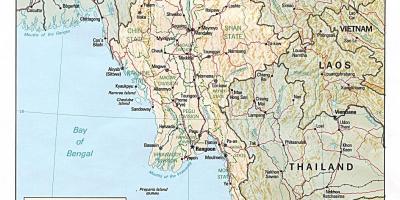 Offline Μιανμάρ χάρτης